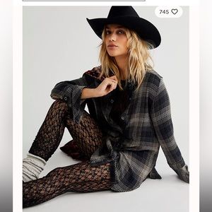 Free People Willow Plaid shirt
